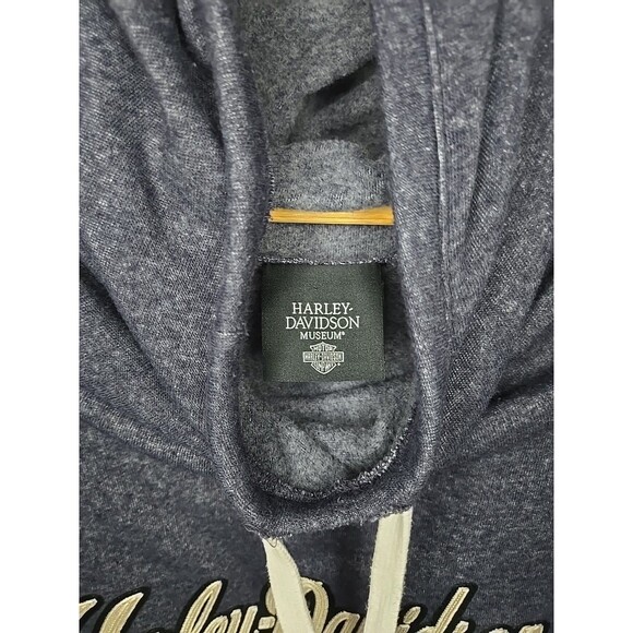 Harley-Davidson Navy Blue Hoodie - Picture 8 of 9